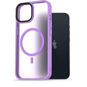 AlzaGuard Matte Case iPhone 13 MagSafe világoslila tok kép