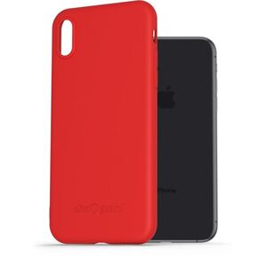 AlzaGuard Matte iPhone X/XS piros TPU tok kép