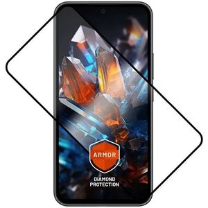 FIXED Armor Samsung Galaxy A54 5G üvegfólia - fekete + applikátor kép