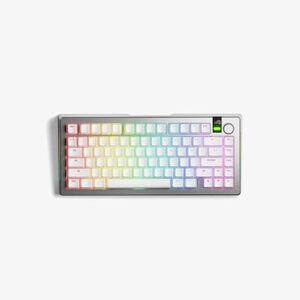 GLORIOUS GMMK 3 PRO 75% Prebuilt Wireless Silver - US kép