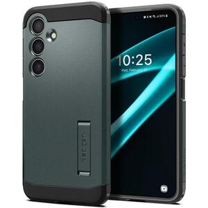 Spigen Tough Armor Abyss Green Samsung Galaxy S24+ tok kép