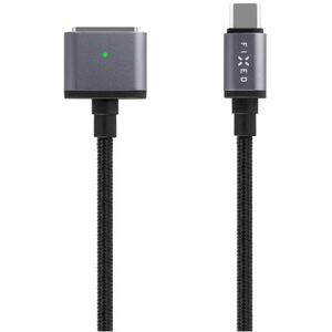 FIXED Cable USB-C/MagSafe 3 2m 140W fonott, szürke kép
