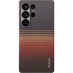 Pitaka Tactile Woven Case Sunset Samsung Galaxy S25 Ultra tok kép