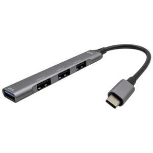 i-tec USB-C Metal HUB 1x USB 3.0 + 3x USB 2.0 kép