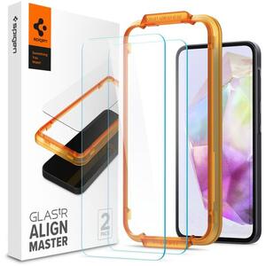 Spigen Glass tR AlignMaster 2 Pack Samsung Galaxy A35 üvegfólia kép