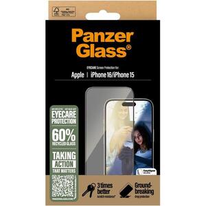 PanzerGlass EyeCare Apple iPhone 16/15 felhelyező kerettel kép