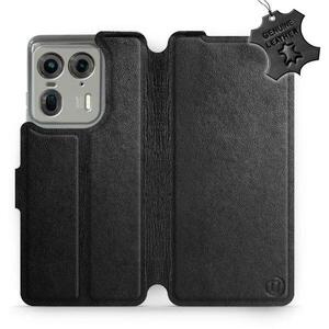 Mobiwear Motorola EDGE 50 Ultra fekete bőr flip tok - L_BLS kép