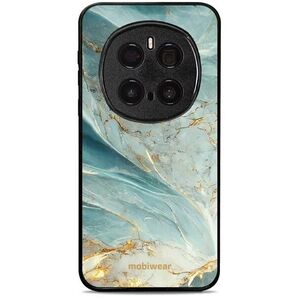 Mobiwear Glossy HONOR Magic7 Pro fényes zöldes márvány tok kép