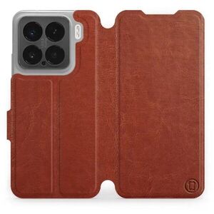 Mobiwear Xiaomi 15 barna flip tok kép