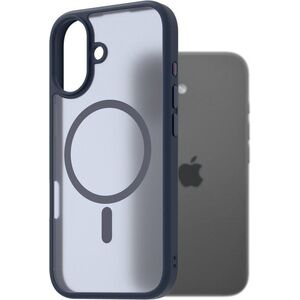 AlzaGuard Matte iPhone 17 sötétkék MagSafe tok kép