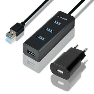 AXAGON HUE-S2BP 4-Port USB 3.0 CHARGING hub kép
