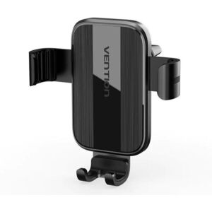 Vention Auto-Clamping Car Phone Mount With Duckbill Clip Black Square Fashion Type kép