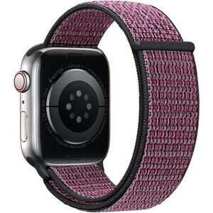 Eternico Airy Apple Watch 38mm / 40mm / 41mm / 42mm - Fig Purple and Black edge kép