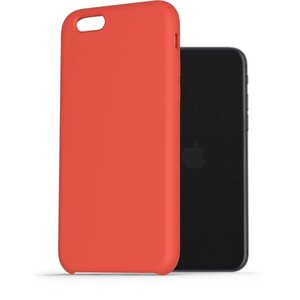 AlzaGuard Premium Liquid Silicone Case iPhone 7 / 8 / SE 2020 / SE 2022 piros tok kép