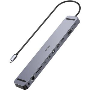 CHOETECH 11 in 1 USB-C Multiport Docking Station kép