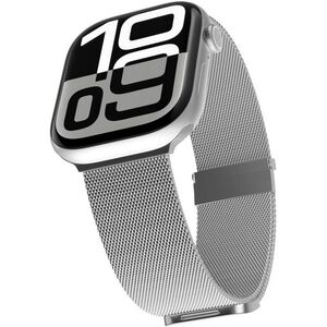 Epico Milanese+ szíj az Apple Watch SE/Series 1-9 (38/40/41 mm)/10-11 (42 mm) órákhoz - ezüst kép
