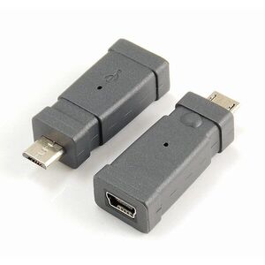 PremiumCord USB átalakító Mini 5 PIN/female to Micro USB/male kép