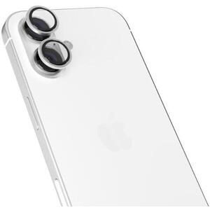 Epico iPhone 16 / 16 Plus kamera védő fólia - alumínium, fehér kép