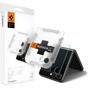 Spigen Glass tR EZ Fit HD 2 Pack Transparency Samsung Galaxy Z Flip 7 üvegfólia kép