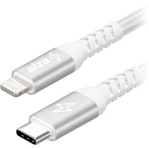 AlzaPower AluCore USB-C to Lightning MFi 0, 5m, ezüst kép