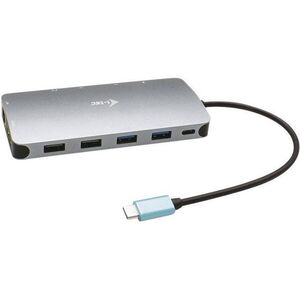 I-TEC USB-C Metal Nano 3x Display Docking Station + Power Delivery 100W kép