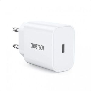 ChoeTech PD20W Type-C PD Wall Charger White kép
