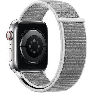 Eternico Airy Apple Watch 44mm / 45mm / 46mm / Ultra 49mm - Elephant Gray and White edge kép