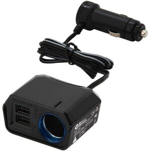 COMPASS SELECT adapter + kábel, 12V + 2× USB 2400mA kép