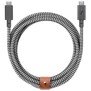 Native Union Belt Cable C-C PRO 2.4m 240W Zebra kép