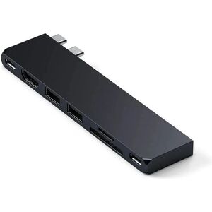 Satechi PRO HUB SLIM, Midnight Black kép
