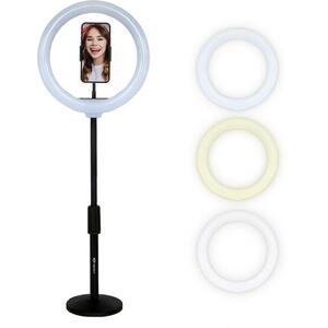 Veles-X Desktop Ring Light with Stand and Phone Holder kép