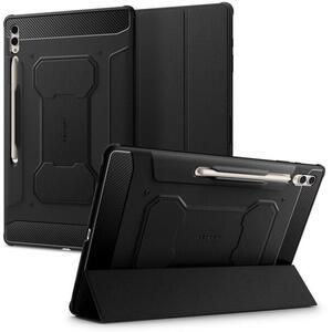 Spigen Rugged Armor Pro Black Samsung Galaxy Tab S10 Ultra/S9 Ultra/Tab S8 Ultra kép