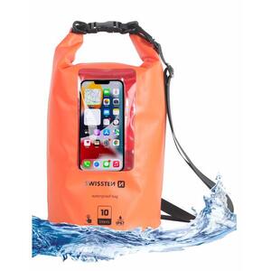 Swissten Waterproof narancsszínű vízhatlan tok (10L) kép