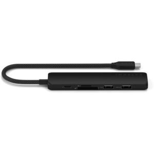 Satechi 6in1 USB-C Slim Multiport adapter, fekete kép