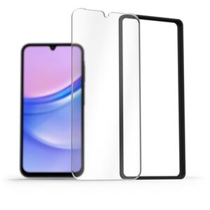 AlzaGuard 2.5D Glass EasyFit 2 Pack Samsung Galaxy A15 üvegfólia + felhelyező keret kép