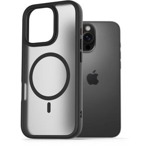 AlzaGuard Matte Case iPhone 16 Pro Magsafe fekete tok kép