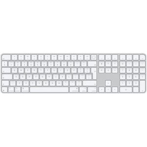 Apple Magic Keyboard 2024 Touch ID, fehér billentyűk - US Int. kép