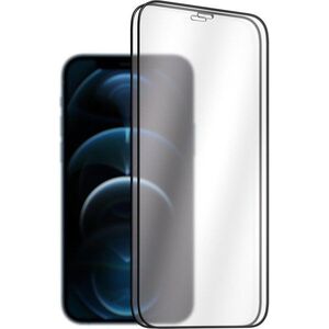 AlzaGuard FullCover Glass iPhone 12 / 12 Pro 2.5D üvegfólia - fekete kép
