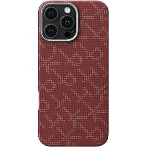 Pitaka Tactile Woven Case PTK Red Gold iPhone 16 Pro tok kép