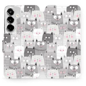 Mobiwear Samsung Galaxy S25 flip tok - macskák kép