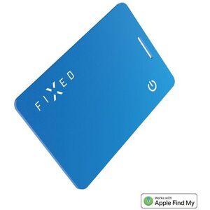 FIXED Tag Card2 Slim, Find My kompatibilis, vezeték nélküli töltés, kék kép