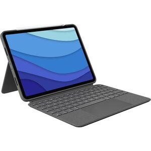 Logitech Combo Touch iPad Pro 11" (1., 2. a 3. gen), szürke - UK kép