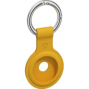 AlzaGuard Silicone Airtag Keychain, sárga kép