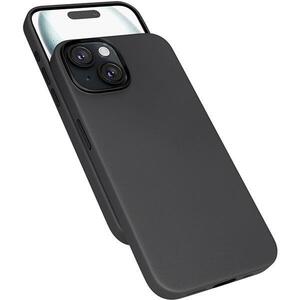 Epico Mag+ iPhone 15 Plus fekete bőr tok kép