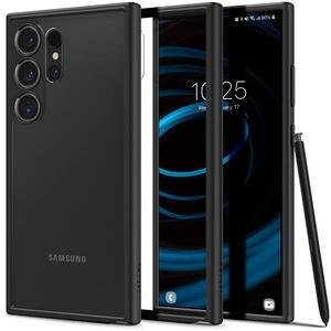 Spigen Ultra Hybrid Matte Black Samsung Galaxy S24 Ultra tok kép