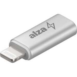 AlzaPower USB-C (F) to Lightning MFi (M) - ezüst kép
