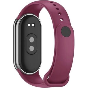 Eternico Essential Xiaomi Smart Band 8 / 9 / 10 szíj - Wine Red kép