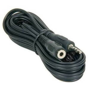 PremiumCord jack M 3.5 to jack F 3.5, 10m kép