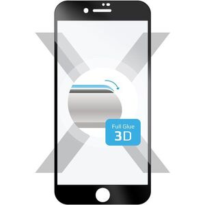 FIXED Full Cover Apple iPhone 6/ 6S/ 7/ 8/ SE (2020 / 2022) 3D üvegfólia - fekete kép