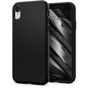 Spigen Liquid Air iPhone XR fekete tok kép